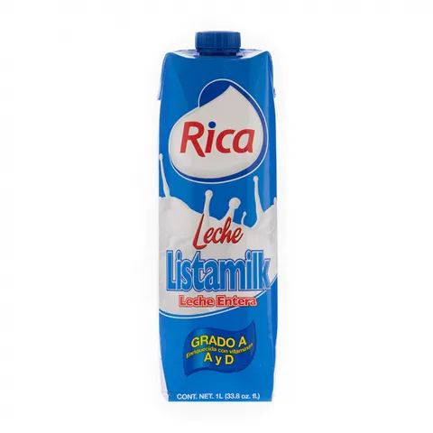 Leche Rica Listamilk 1 litro